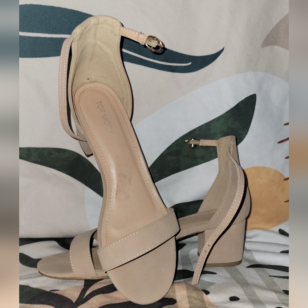 Top Moda Beige Heel